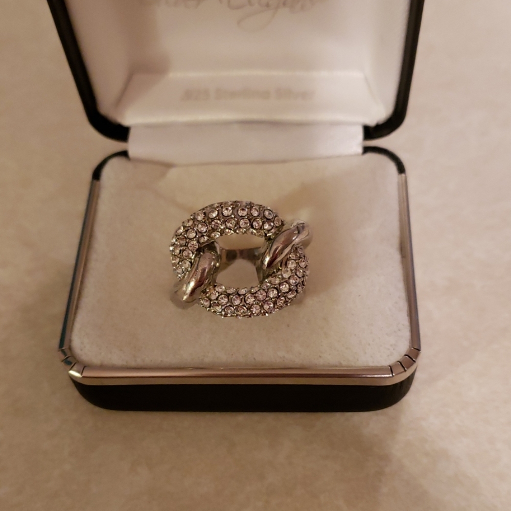 Silver ring from The Limited